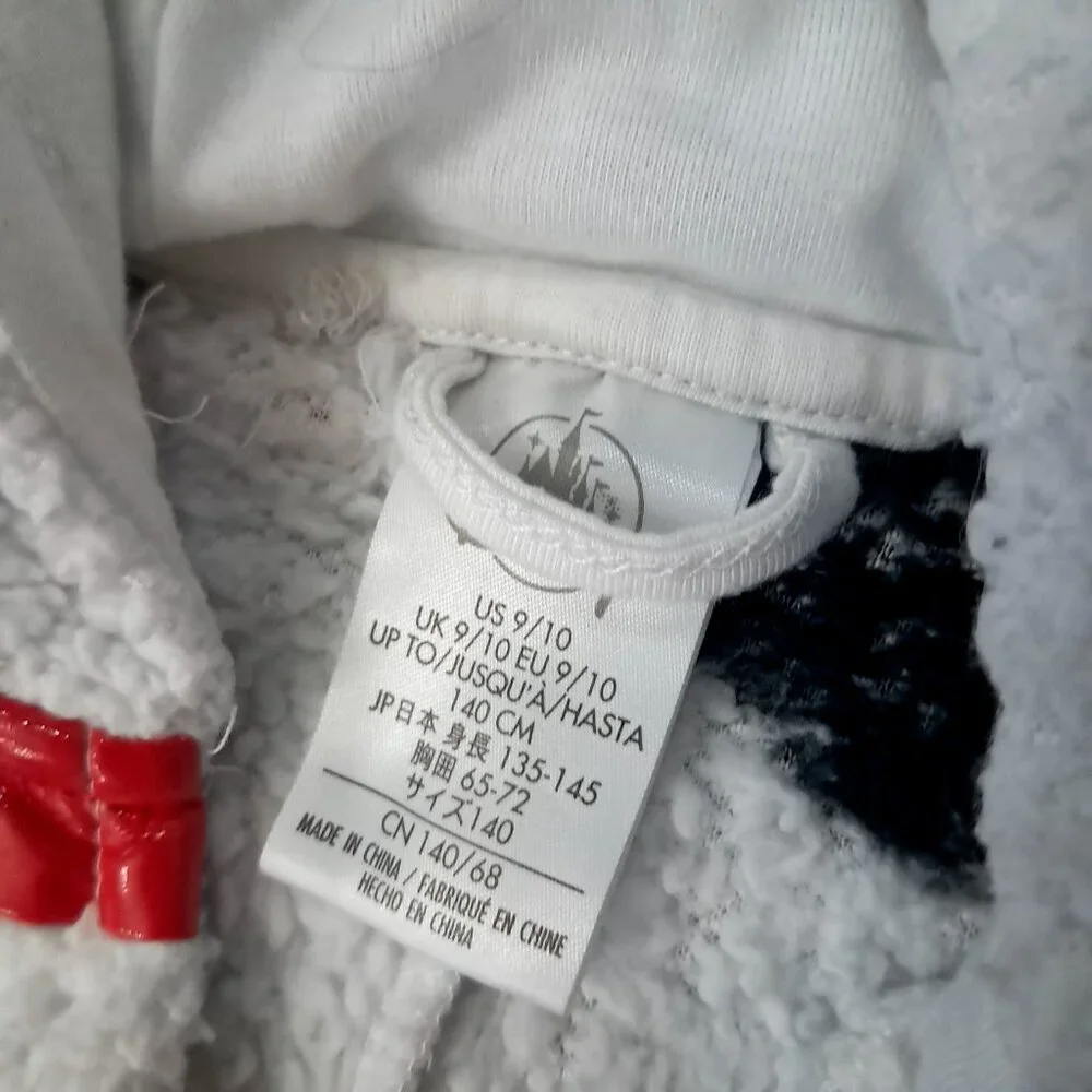 Disney Store 101 Dalmatians Dog Costume kids‎ 9/10 Pajamas unionsuit pj onepiece - Picture 6 of 14